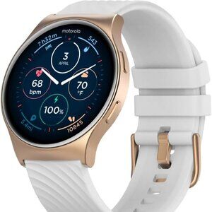Motorola Moto Watch 120 - Premium Bluetooth Smartwatch,-Rose Gold